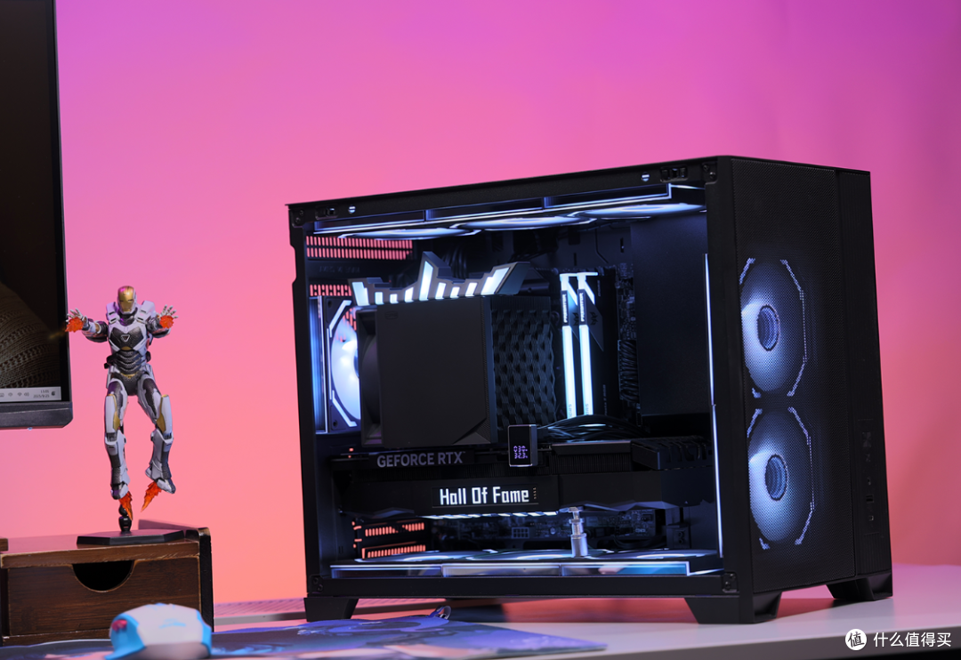 黑色紧凑型风冷装机方案:9700X+ 5070Ti 名人堂显卡装机分享