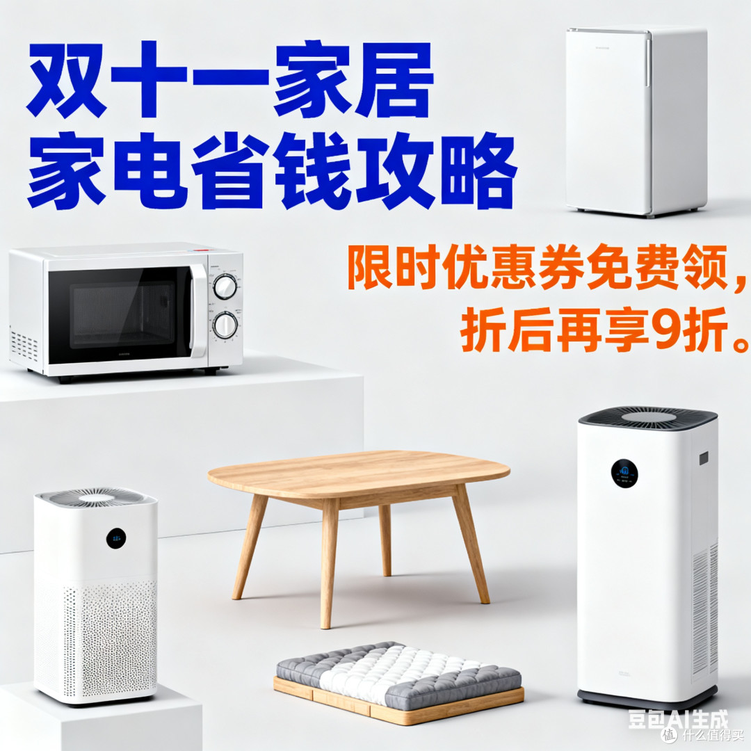 双十一家居家电省钱攻略