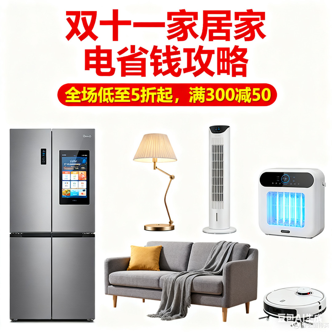 双十一家居家电省钱攻略