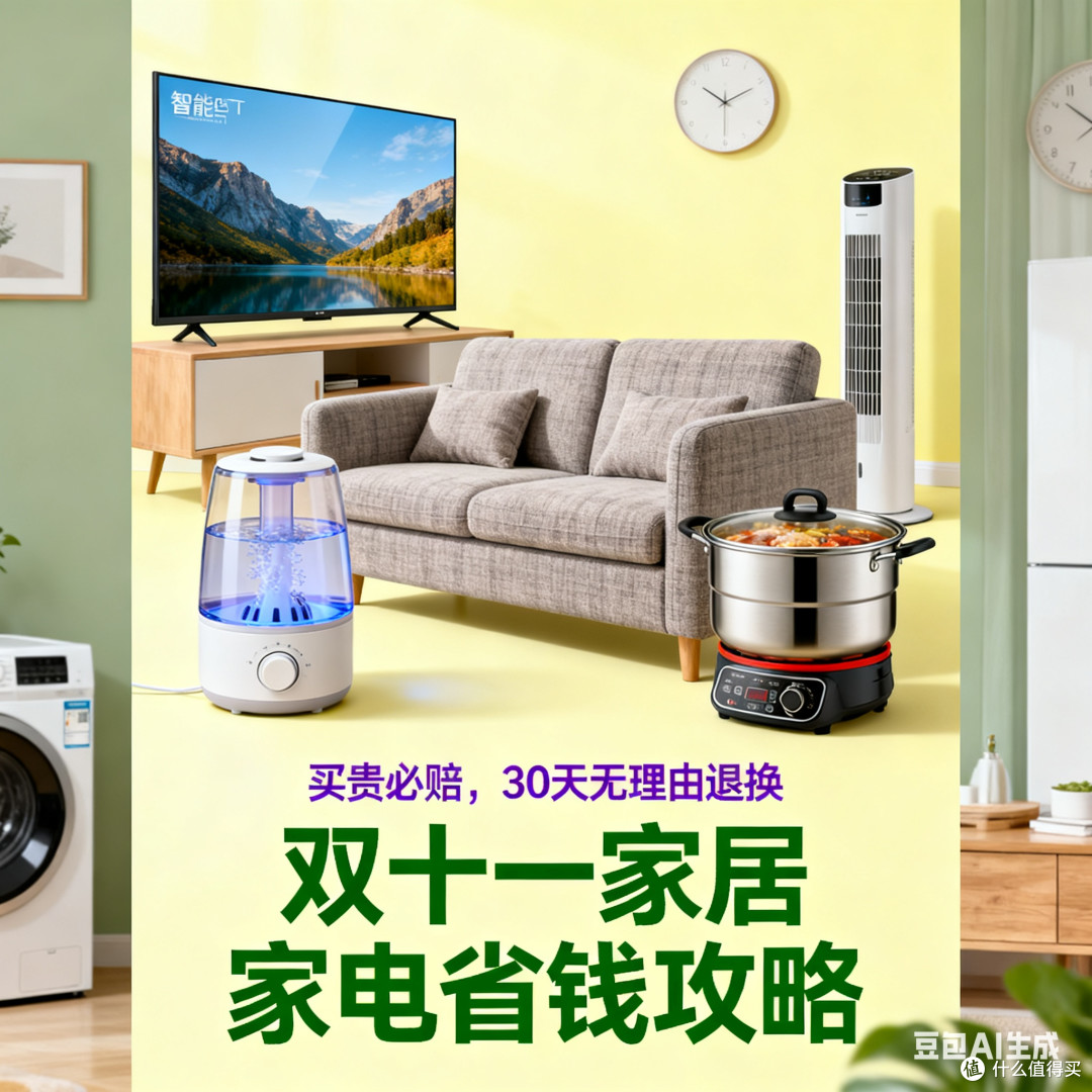 双十一家居家电省钱攻略