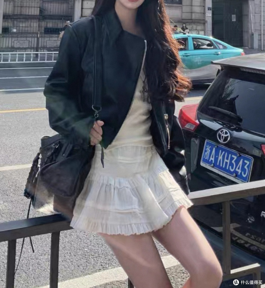 双十一推荐:女士棕色皮衣