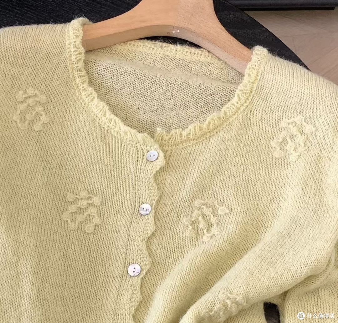 奶黄山茶针织衫工艺解析