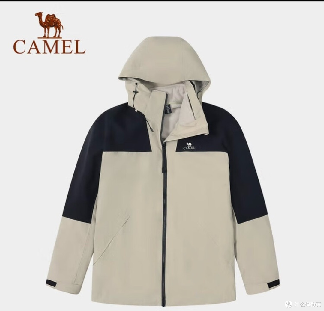 骆驼三合一冲锋衣：秋季全能单品
