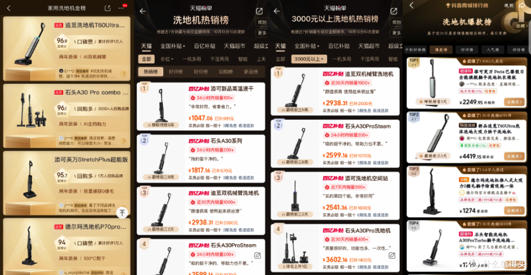 技术驱动清洁革新:追觅洗地机多款机型登顶电商热榜