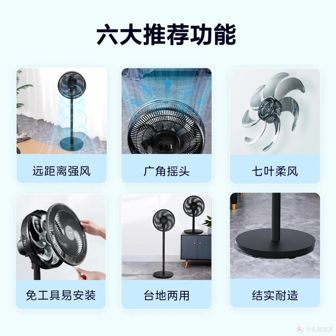 美的SAF30AB电风扇:夏日清凉之选