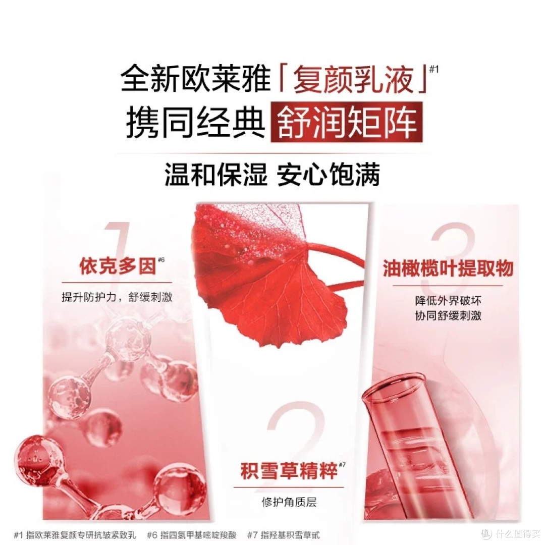 欧莱雅复颜乳液：抗皱保湿双效合一