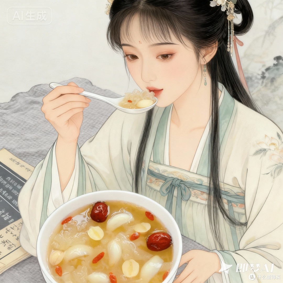 秋水为神,清露为魂:一碗银耳羹里的东方禅意