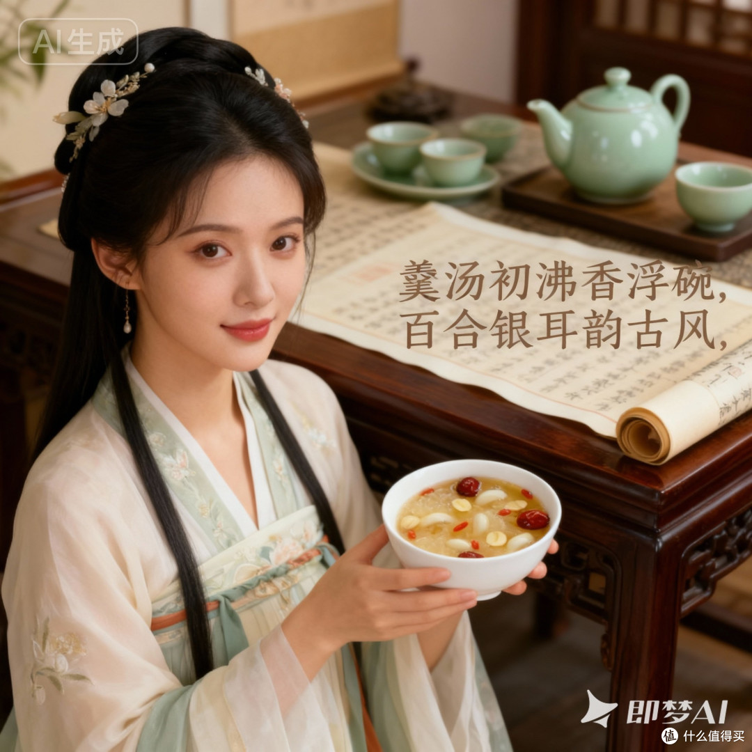 秋水为神,清露为魂:一碗银耳羹里的东方禅意