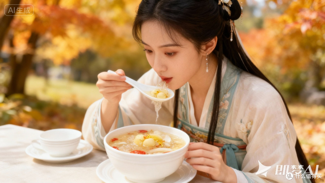 秋水为神,清露为魂:一碗银耳羹里的东方禅意