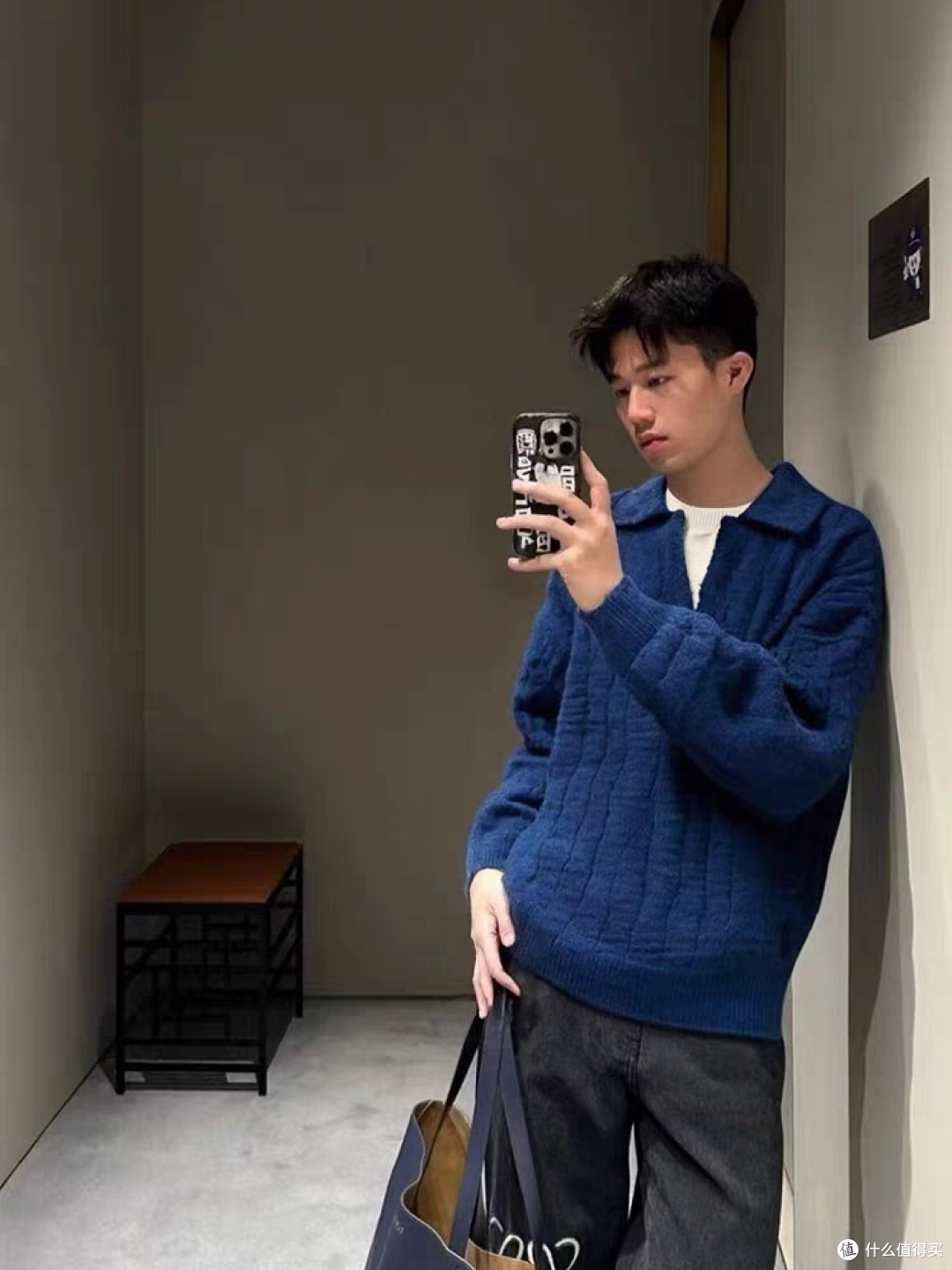 敖瑞鹏代言GLM法式复古毛衣