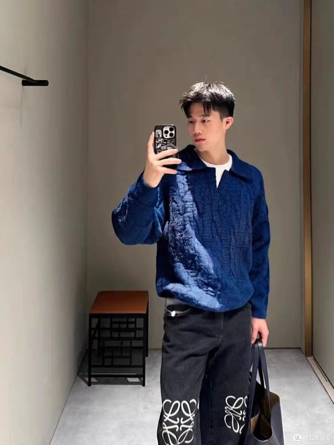 敖瑞鹏代言GLM法式复古毛衣