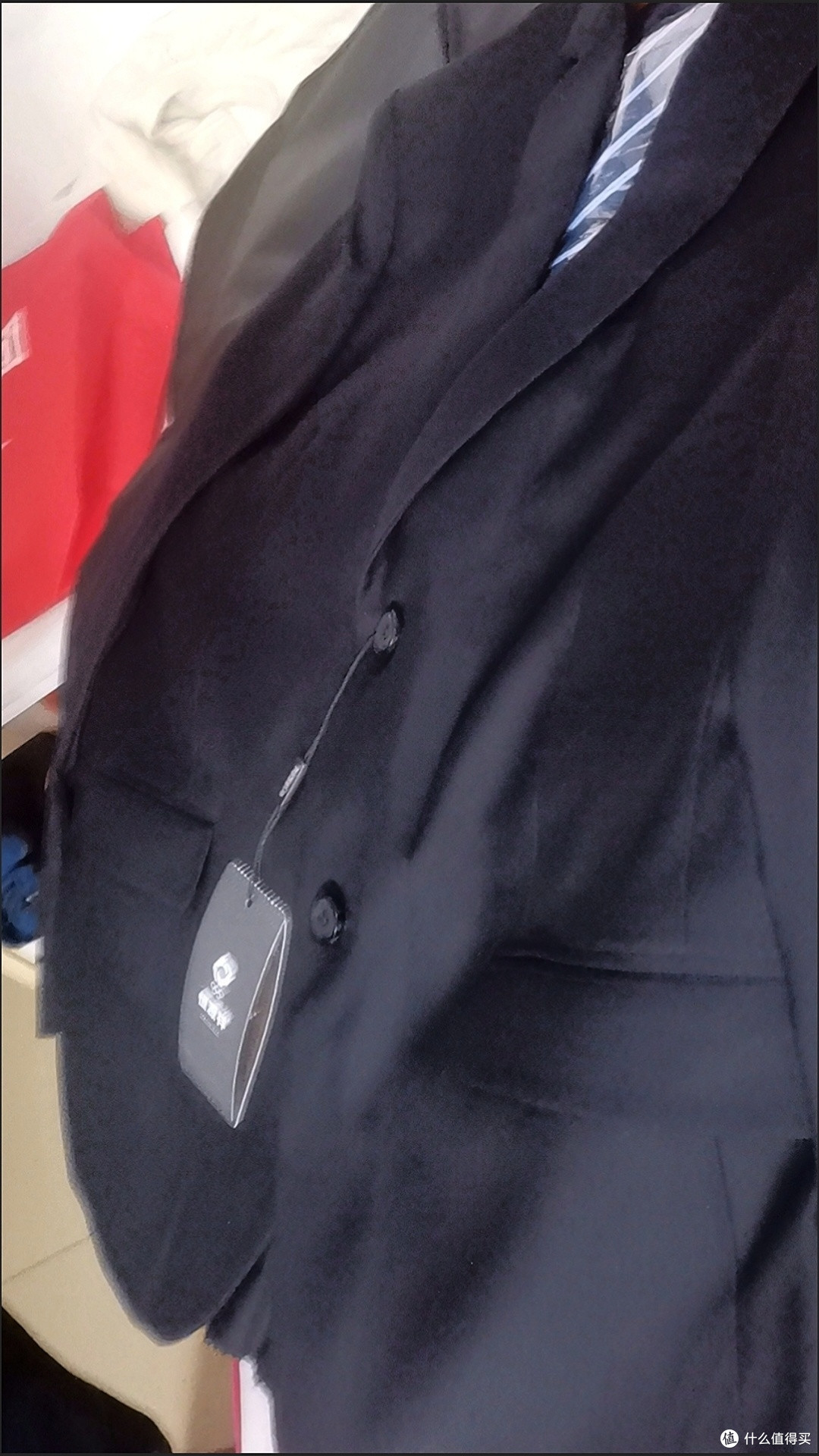 大码男士优选：雅鹿藏青色西服