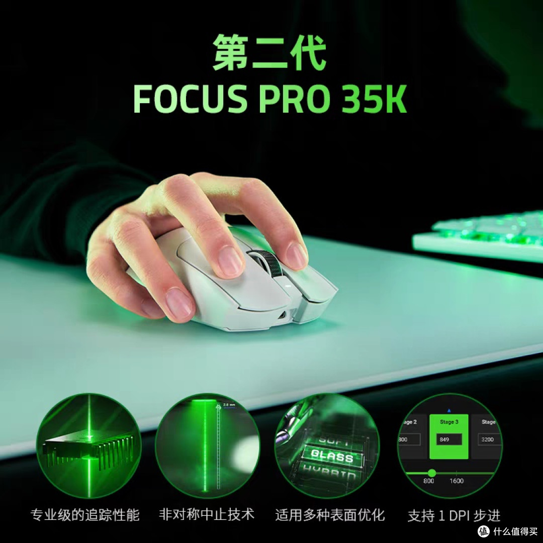 雷蛇毒蝰V3 Pro:轻量化无线电竞鼠标