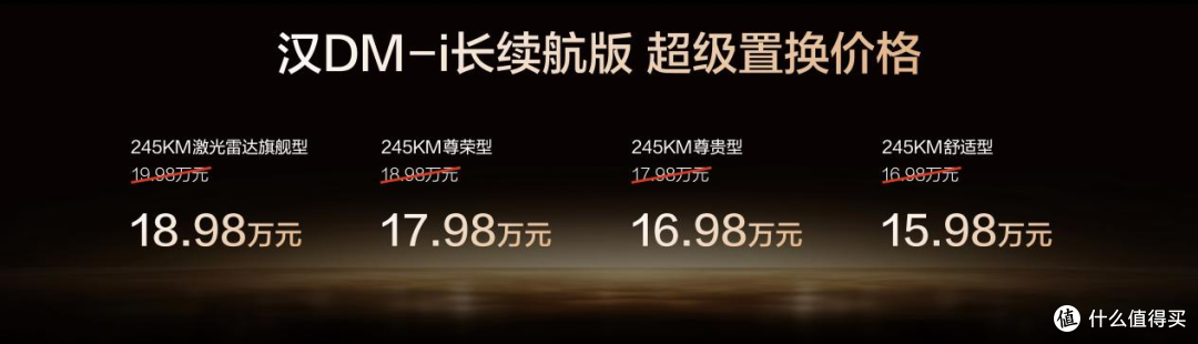 合资B级车紧张了!比亚迪汉长续航版上市,置换补贴后15.98万元起