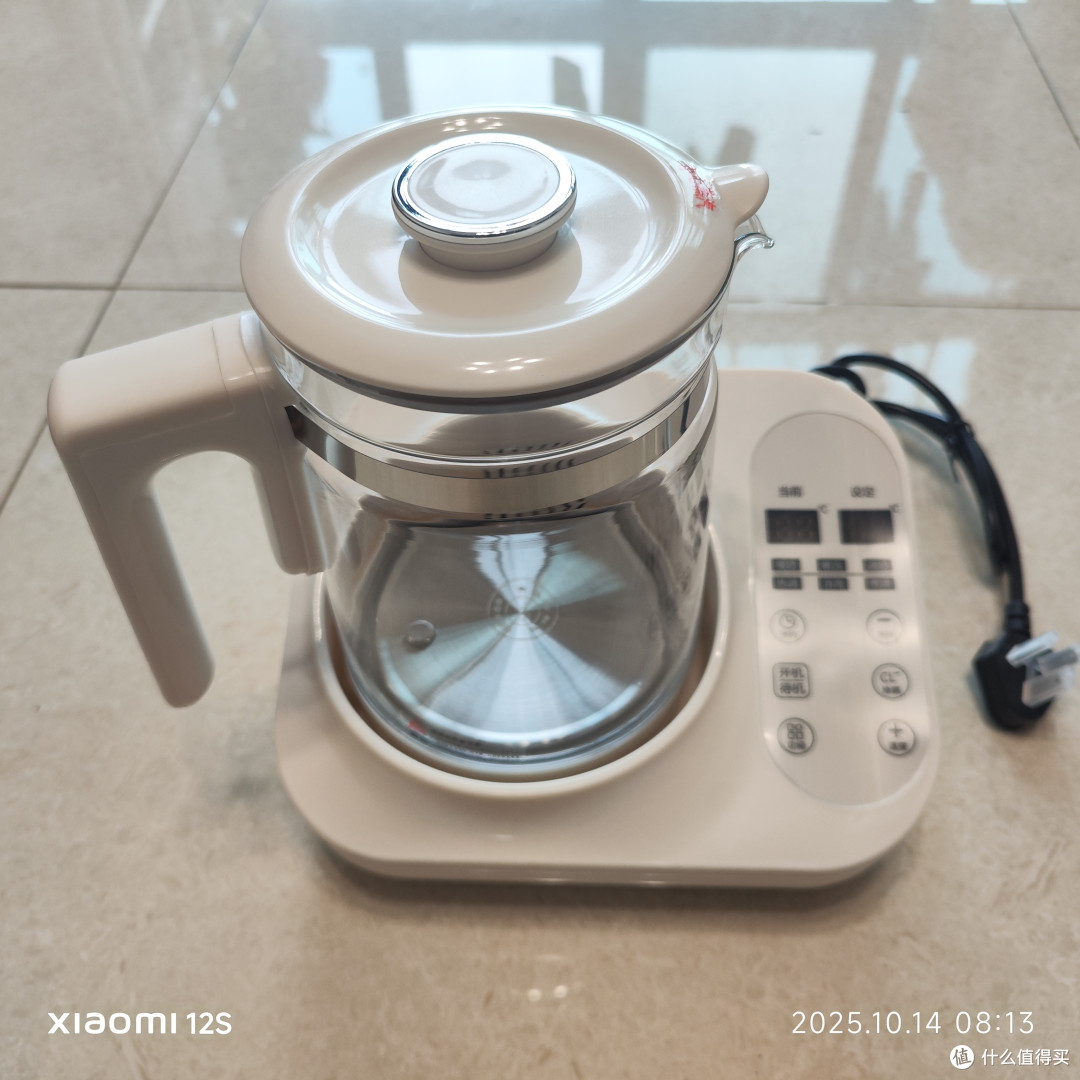 志高恒温壶DC-H15M众测体验:1.5L大容量|调奶泡茶都方便~