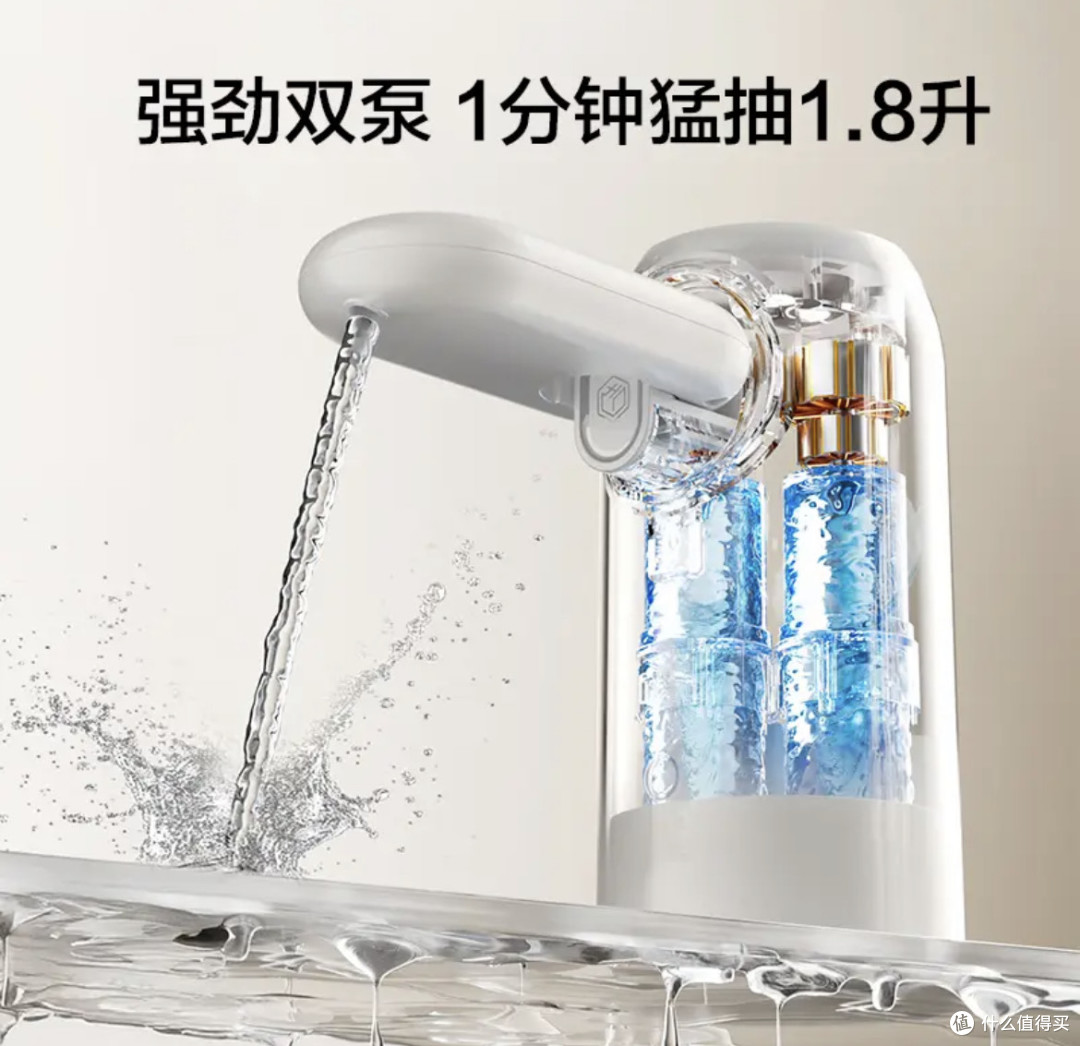 京东京造双泵折叠抽水器:让饮水从此告别"抬水时代"!