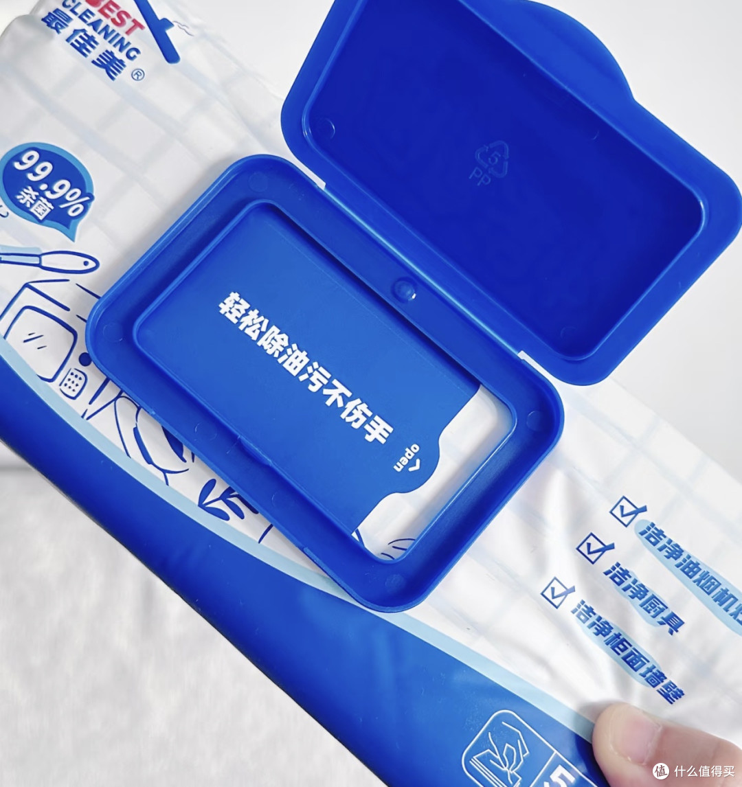 厨房湿巾评测:军工级厚度珍珠纹