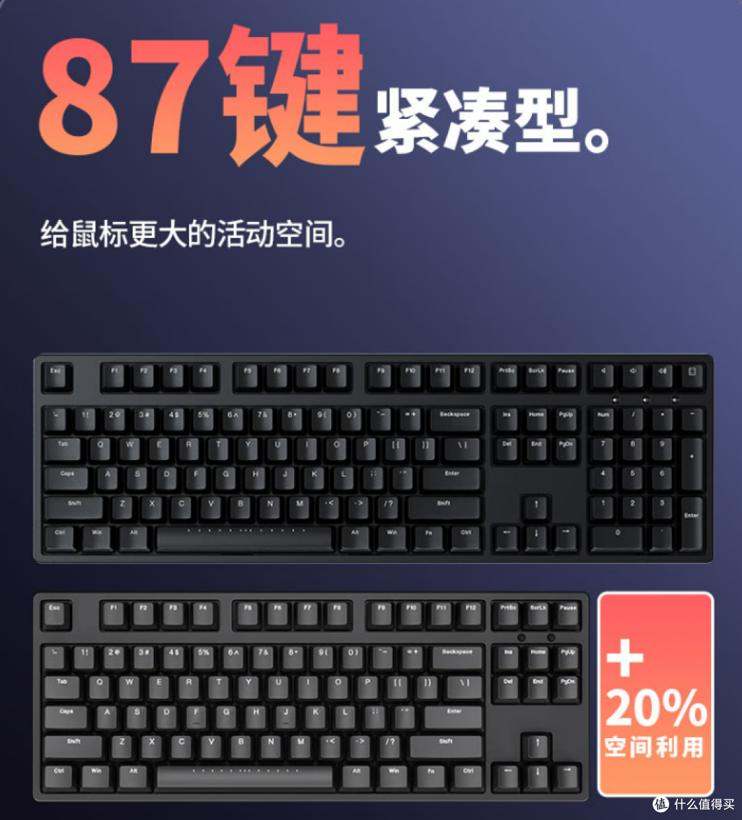 双 11 家庭党冲!ikbc C87 抗造还能共享