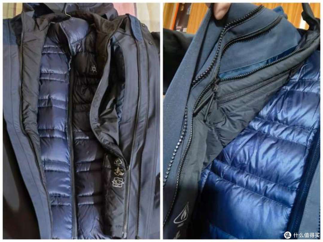 最冷的时候，冲锋衣外层可以再加一层变成厚冲锋衣