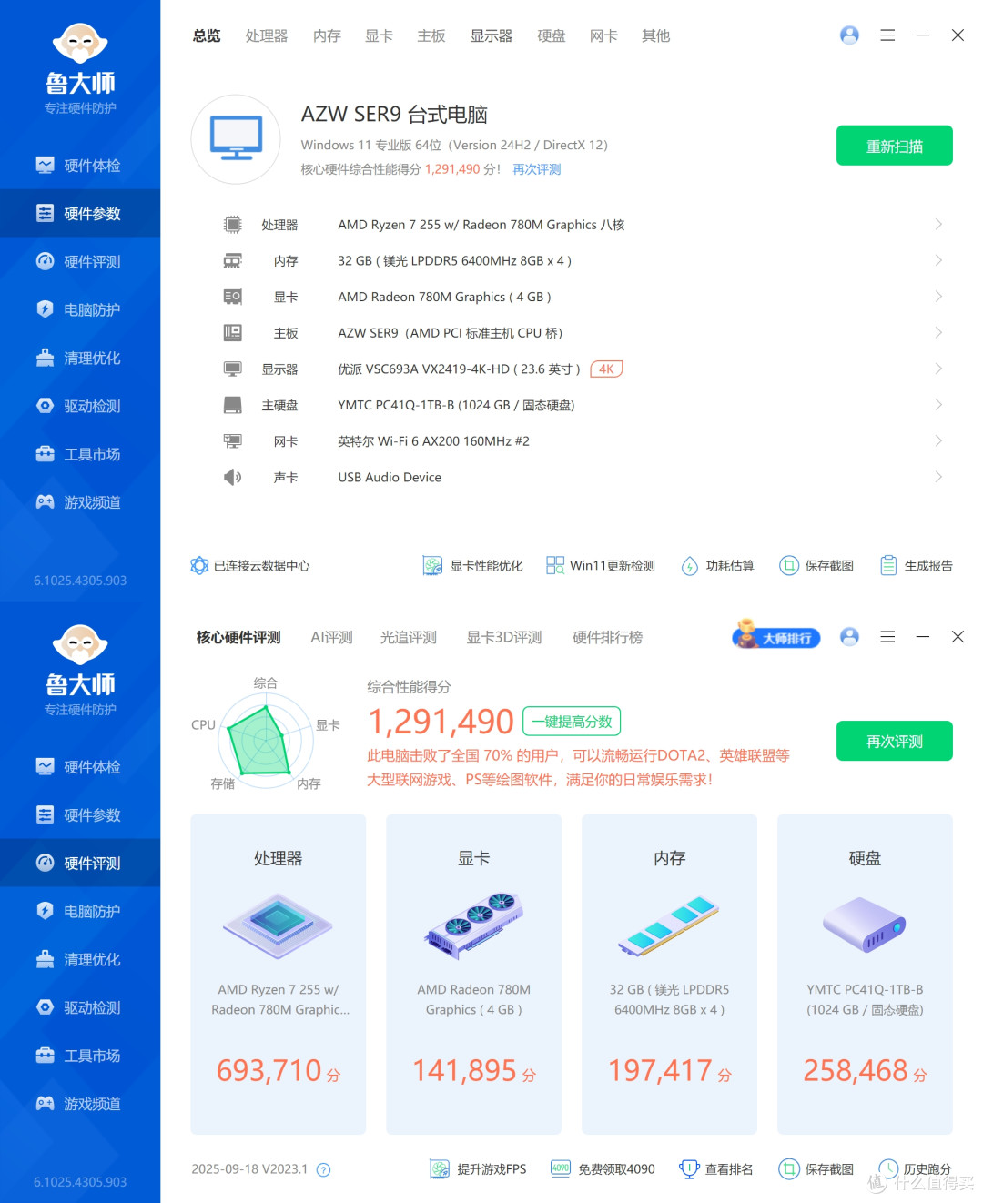 不占桌面空间,迷你PC能替代台式机吗?零刻SER9 Pro 225深度评测