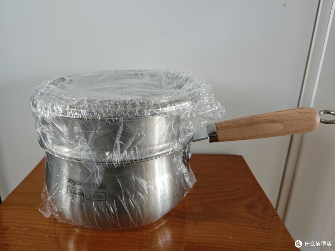 九阳316L不锈钢辅食锅,多用安全锅具