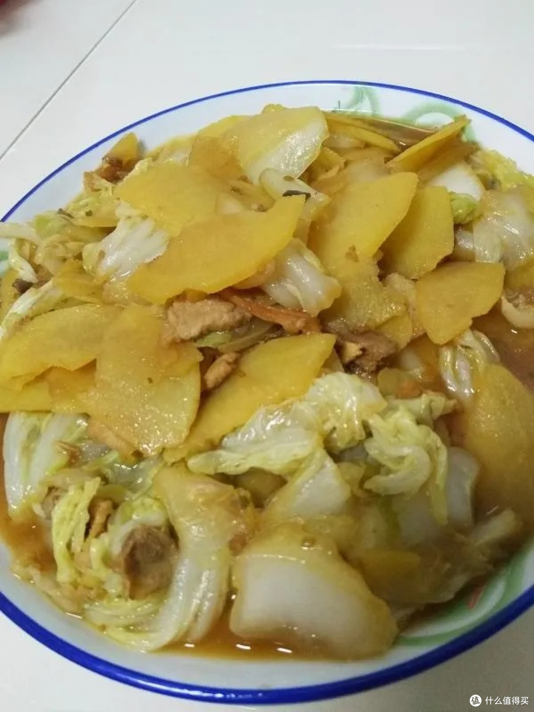 给你种草-白菜烧土豆