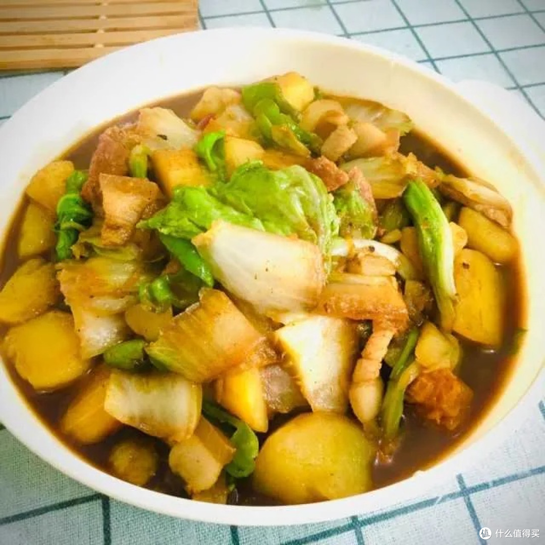 给你种草-白菜烧土豆