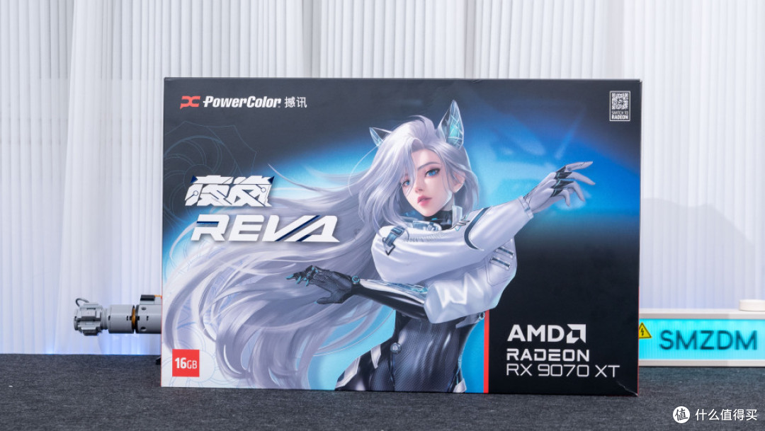 二次元装机:撼讯9070XT夜岚+七彩虹B850M超级黑刃+联力miniV2