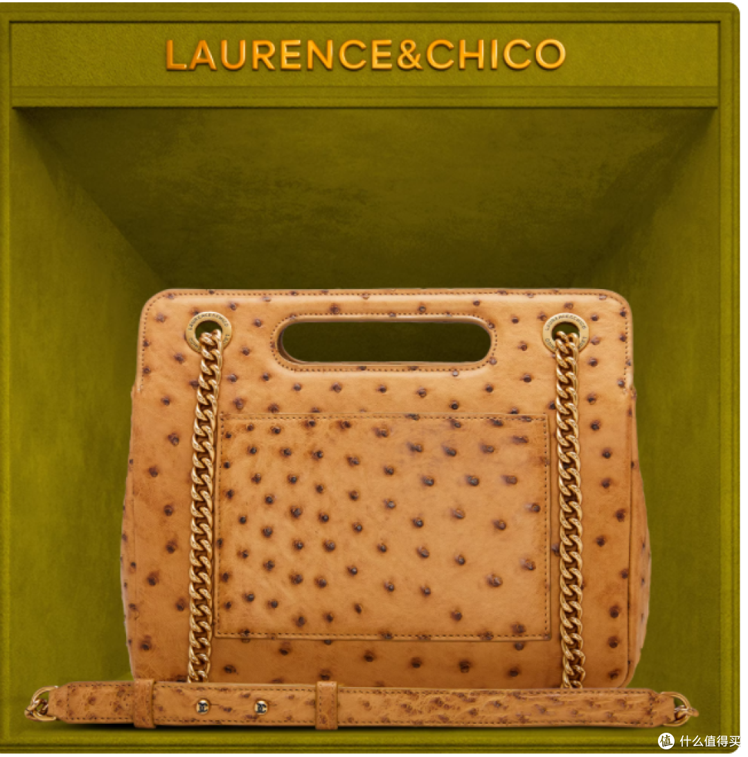 把帕森斯童话拎在手上LaurenceChico 黄色鸵鸟皮牛奶盒包美到心颤