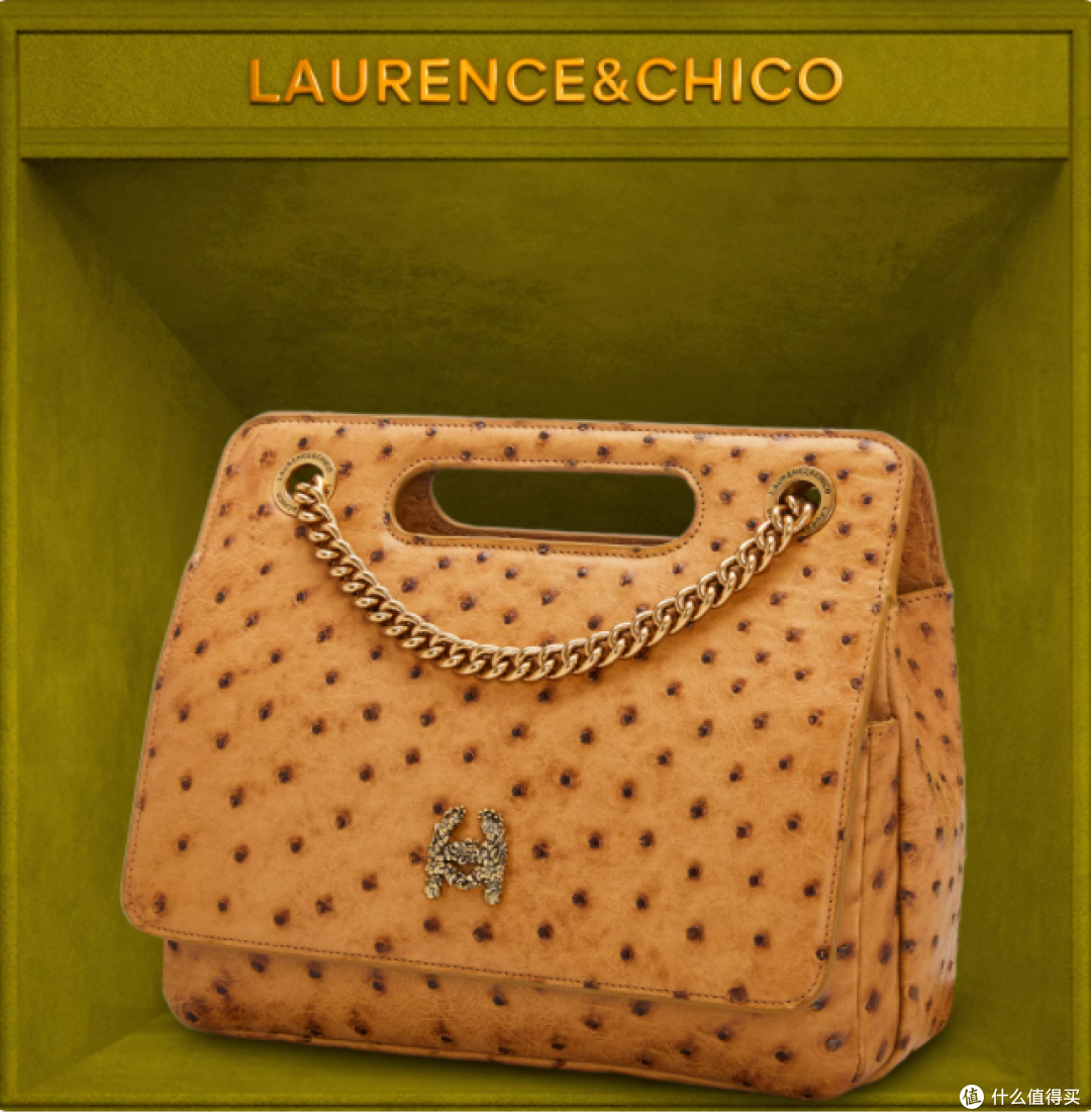 把帕森斯童话拎在手上LaurenceChico 黄色鸵鸟皮牛奶盒包美到心颤