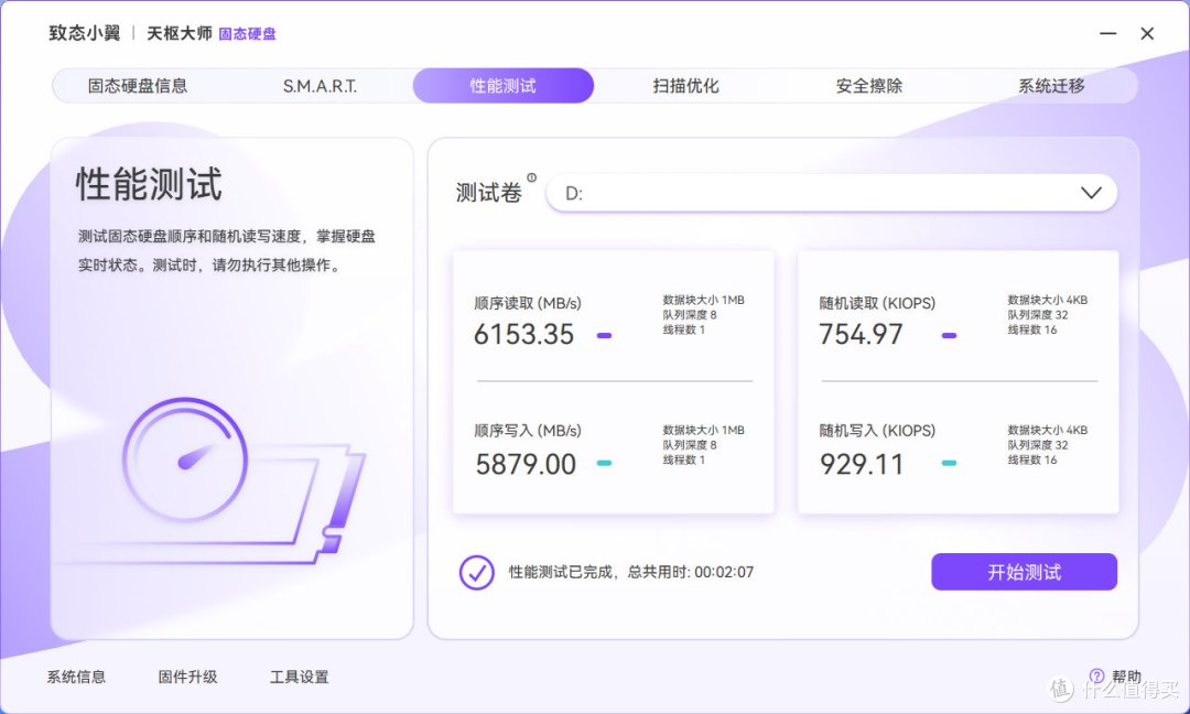 致态旗下新品牌：致态小翼e7 1TB SSD评测