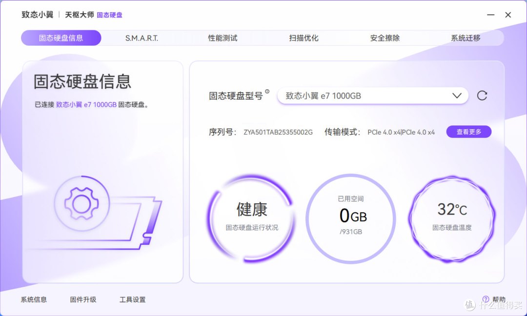 致态旗下新品牌：致态小翼e7 1TB SSD评测