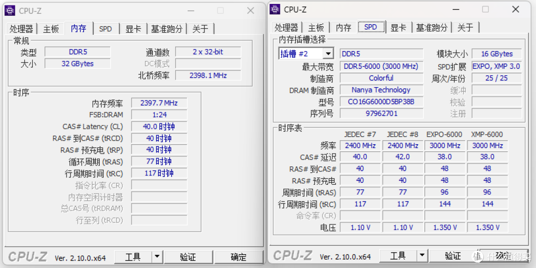性能追平海力士?南亚颗粒加持——七彩虹DDR5天蝎座内存实测