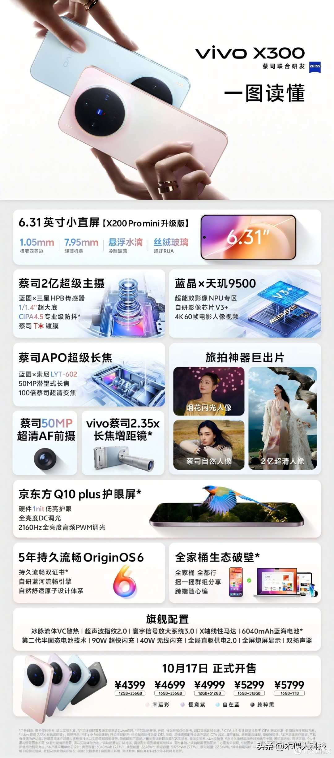 全能旗舰vivo X300系列预售开始,性能够劲,用着超顺!