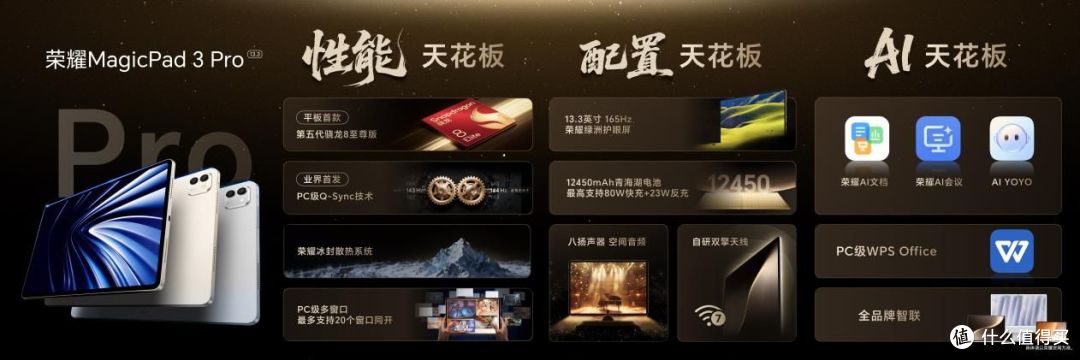 真旗舰，真Pro！荣耀MagicPad3 Pro首销优惠价3799元起