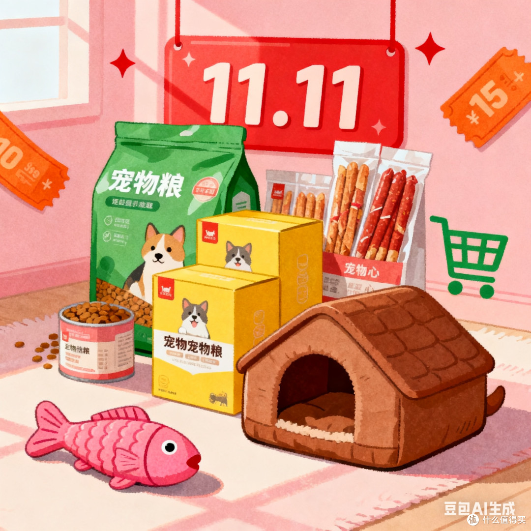 双十一宠物囤货,省钱又安心