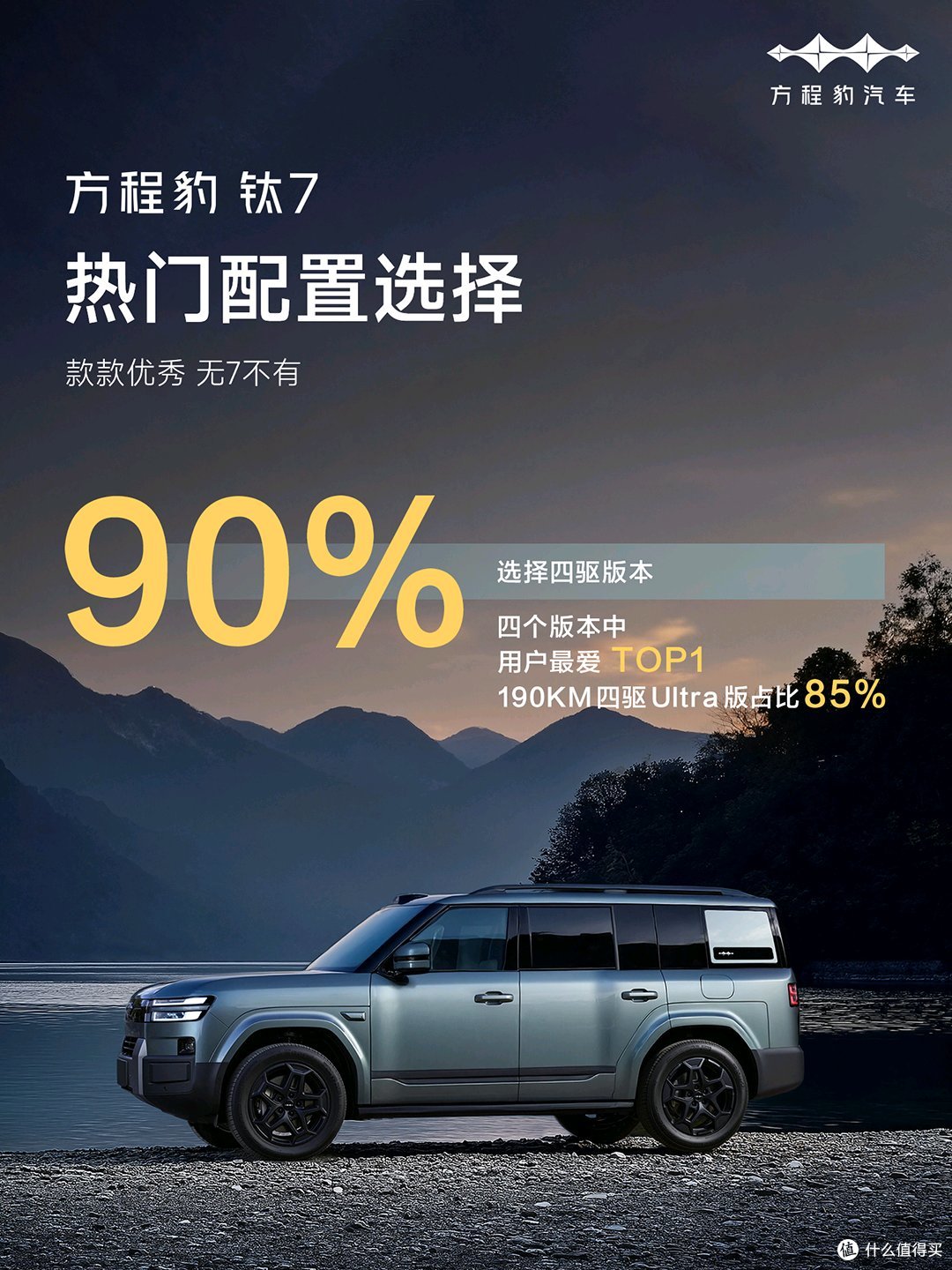 方程豹钛 7 首月交付破万