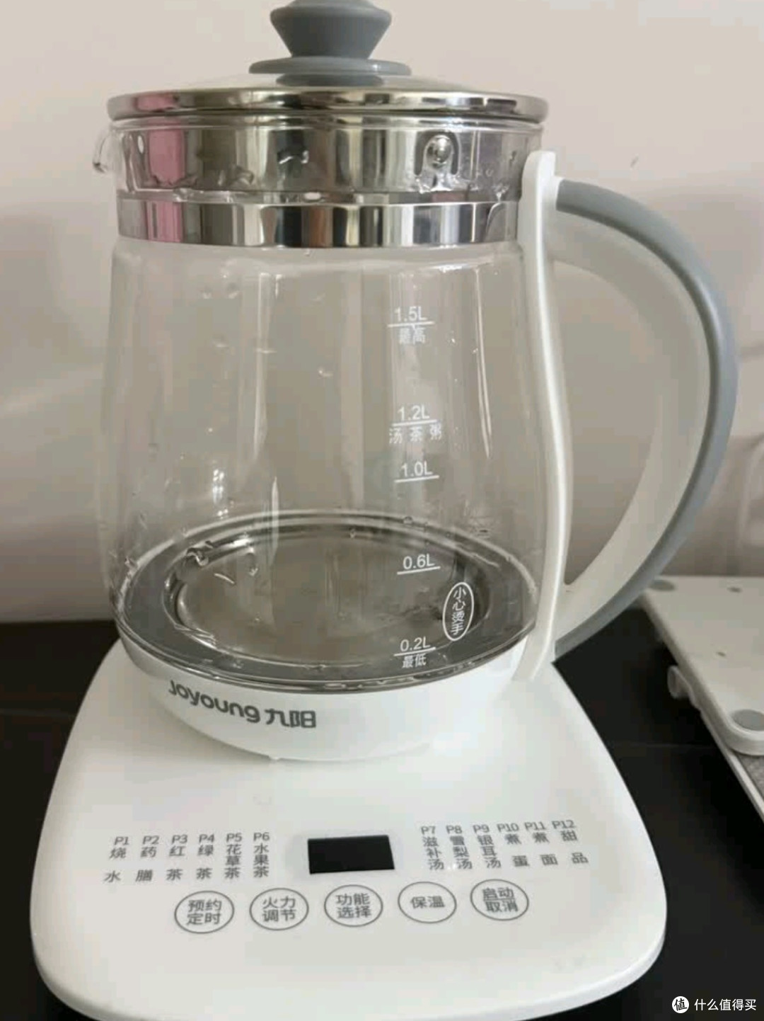 九阳(Joyoung)养生壶迷你玻璃花茶壶煮茶器 12大功能11档温度
