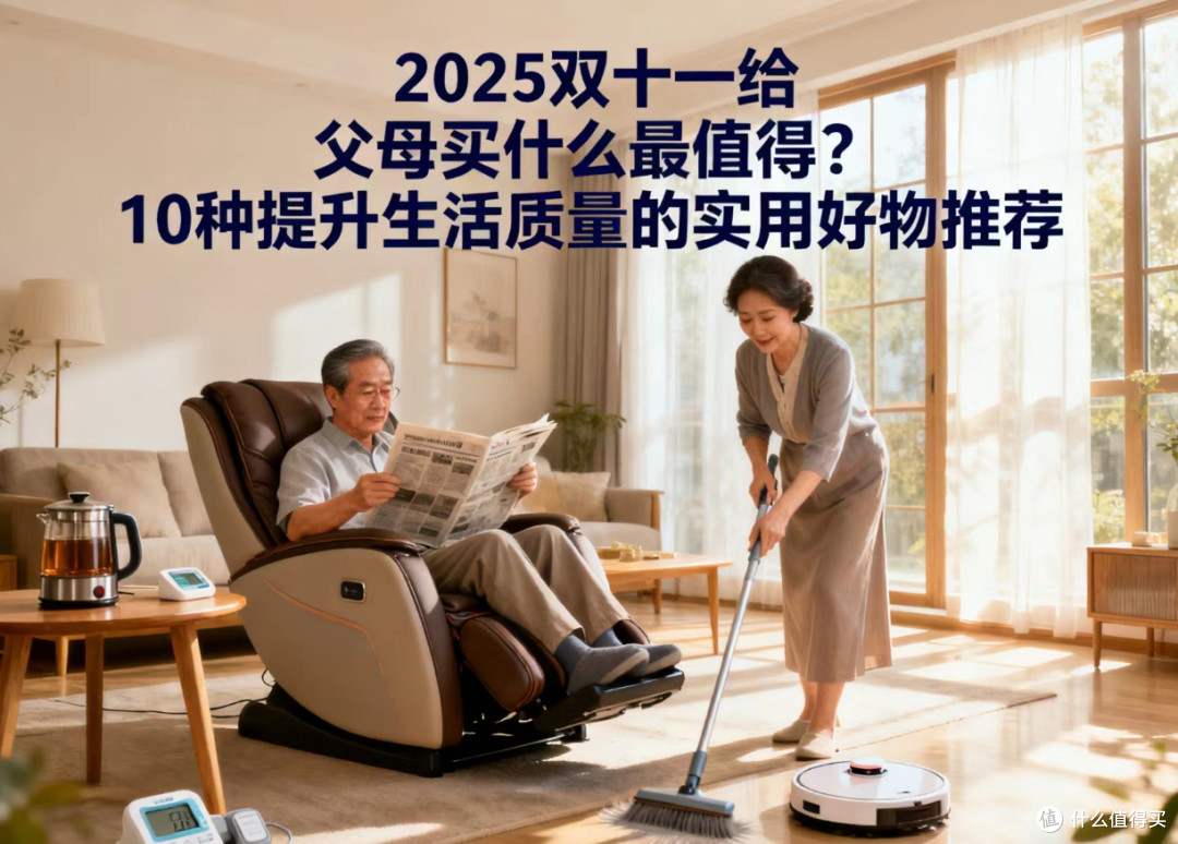 2025双十一给父母买什么最值得?10种提升生活质量的实用好物推荐
