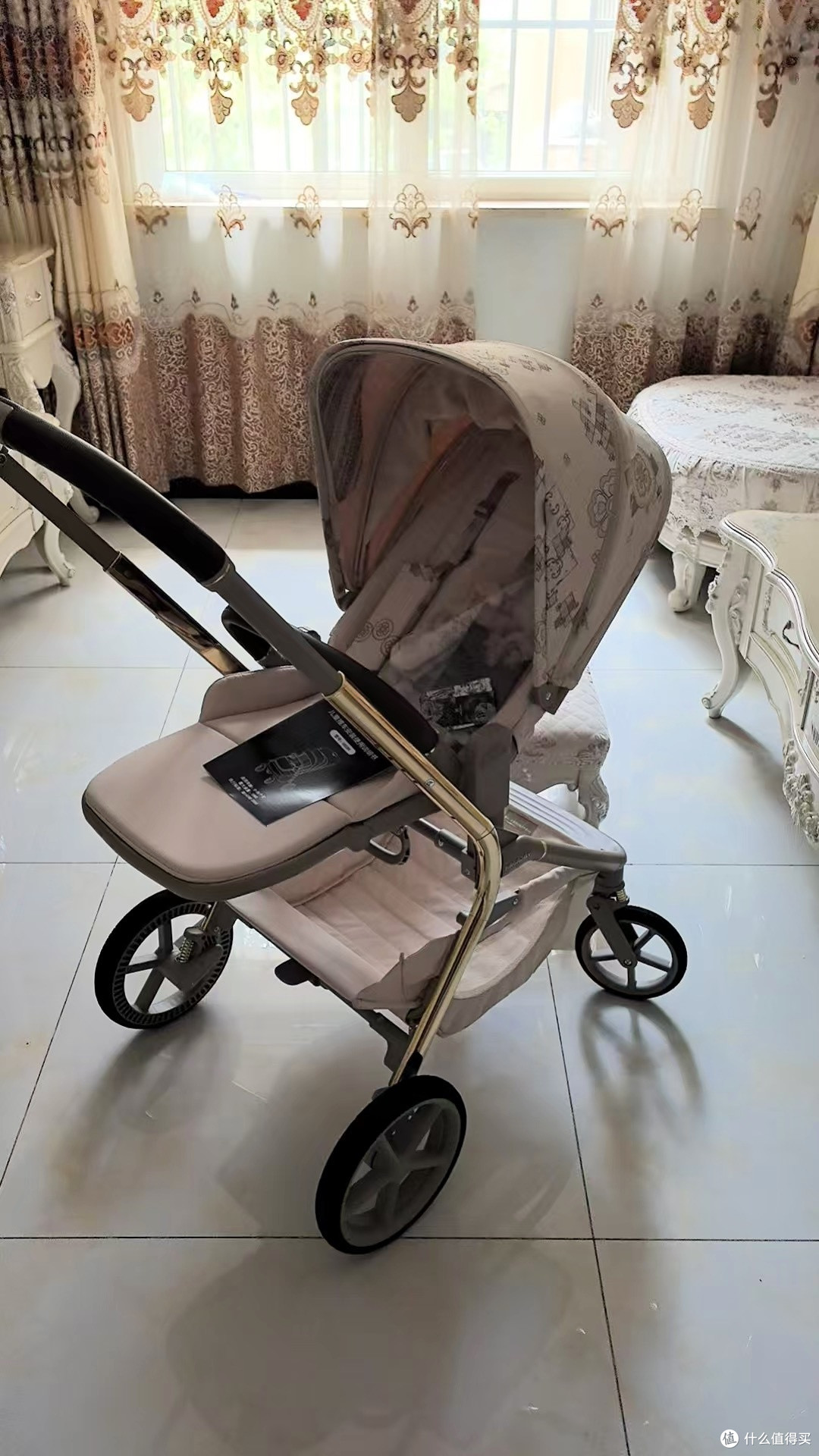哈卡达 188pro+婴儿车,大车轮避震设计确保宝宝舒适出行
