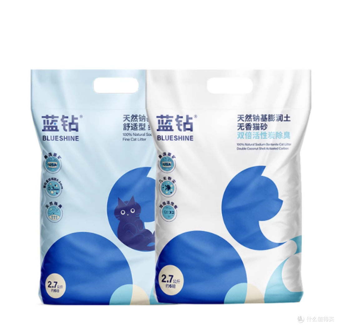 被蓝钻细砂蓝标猫砂救了！多猫家庭终于告别异味与粉尘焦虑