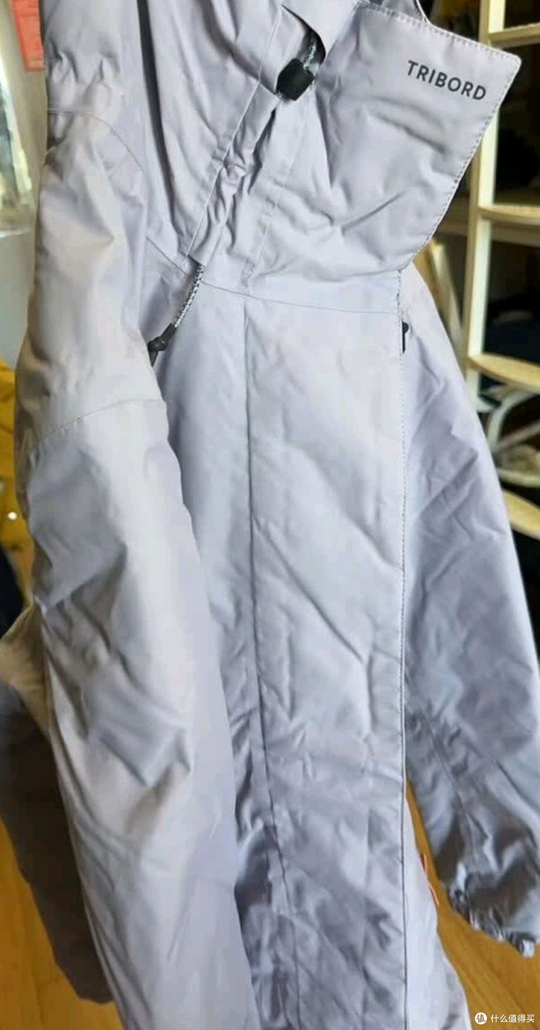 迪卡侬户外防风防水冲锋外套秋冬登山服保暖航海夹克ODT3紫色