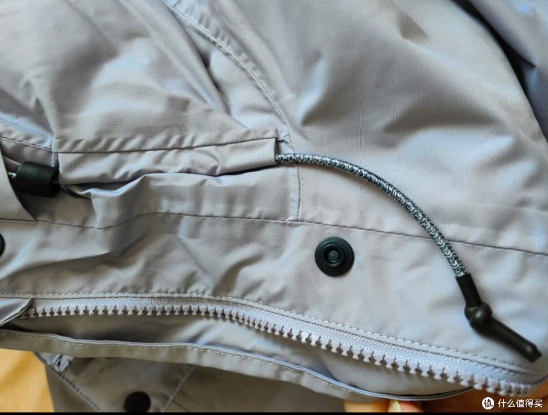 迪卡侬户外防风防水冲锋外套秋冬登山服保暖航海夹克ODT3紫色