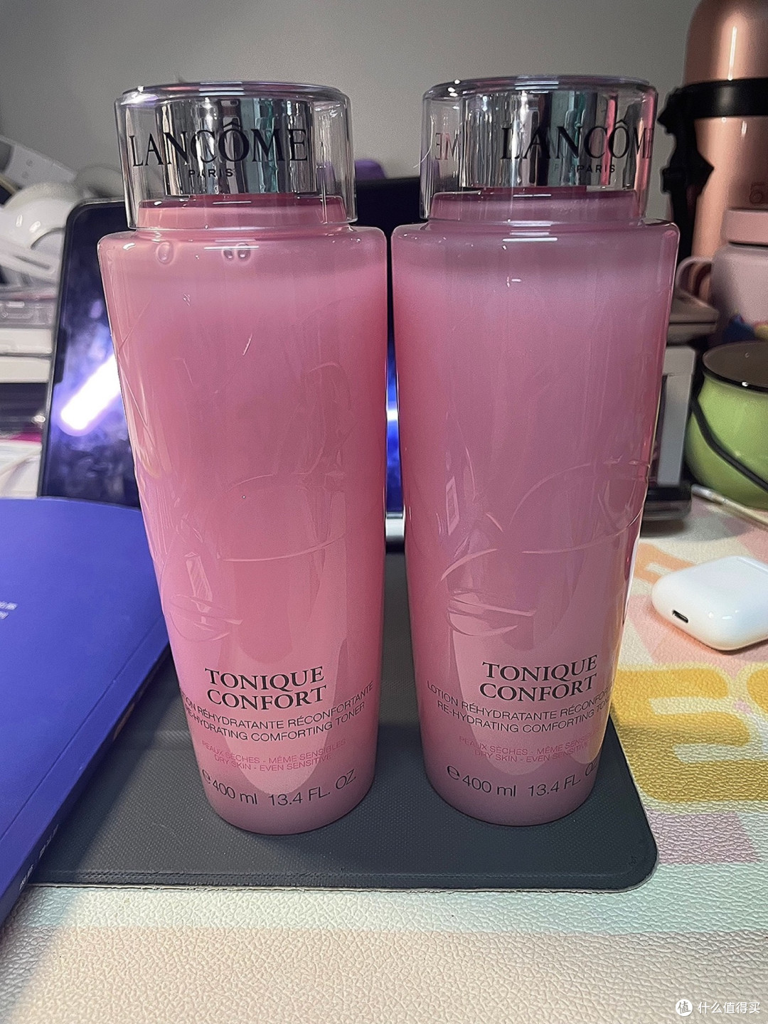 兰蔻大粉水400ml:干敏肌的保湿舒缓“救星”
