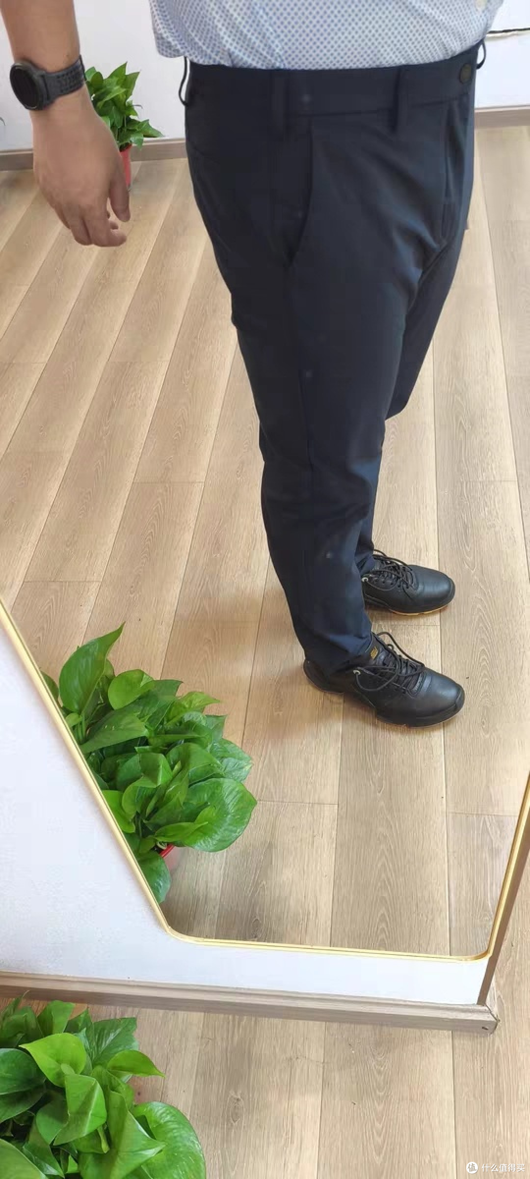 九牧王秋冬新款防皱通勤男裤