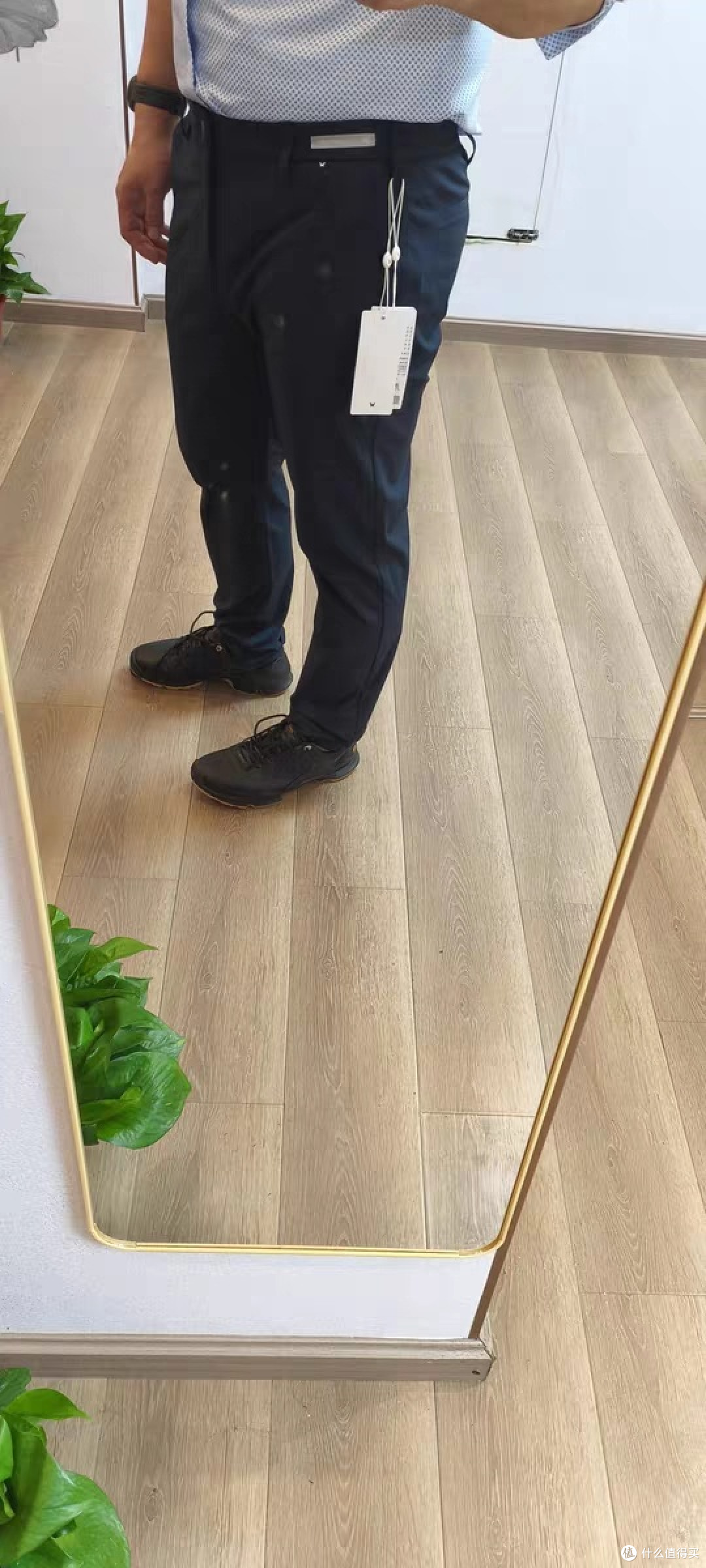 九牧王秋冬新款防皱通勤男裤