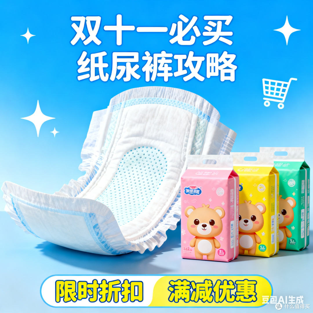 哇！双十一必买纸尿裤攻略！