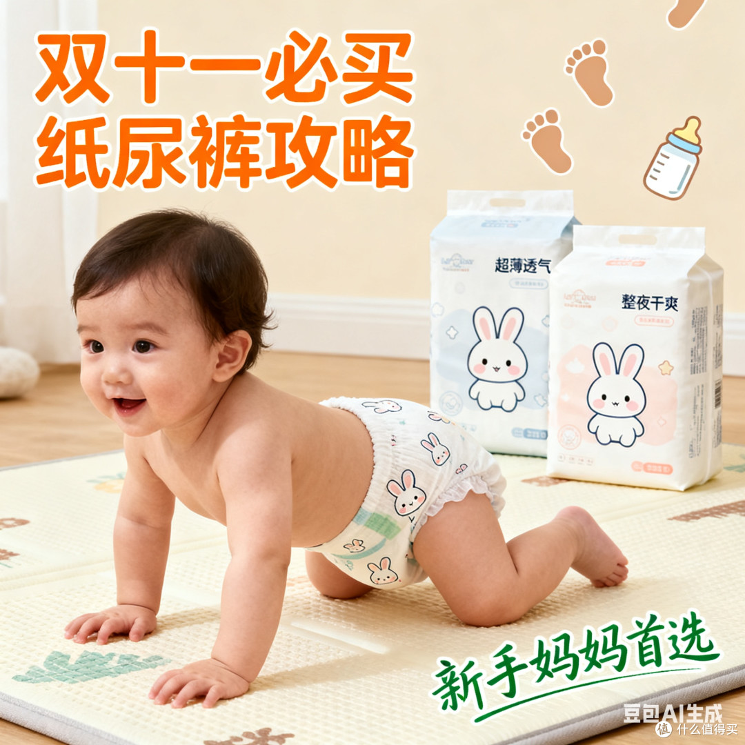 哇！双十一必买纸尿裤攻略！
