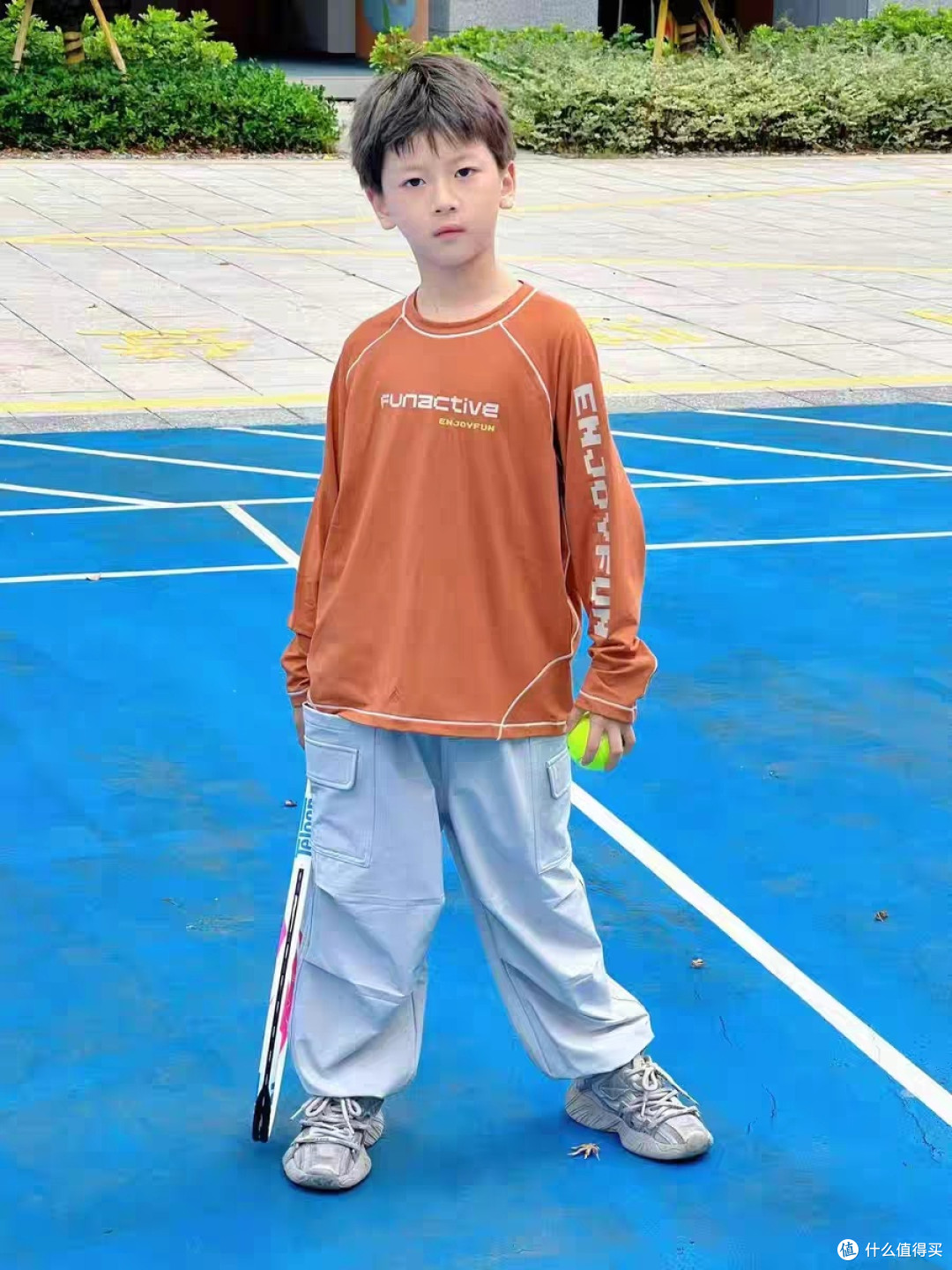 funactive儿童长袖T恤套装