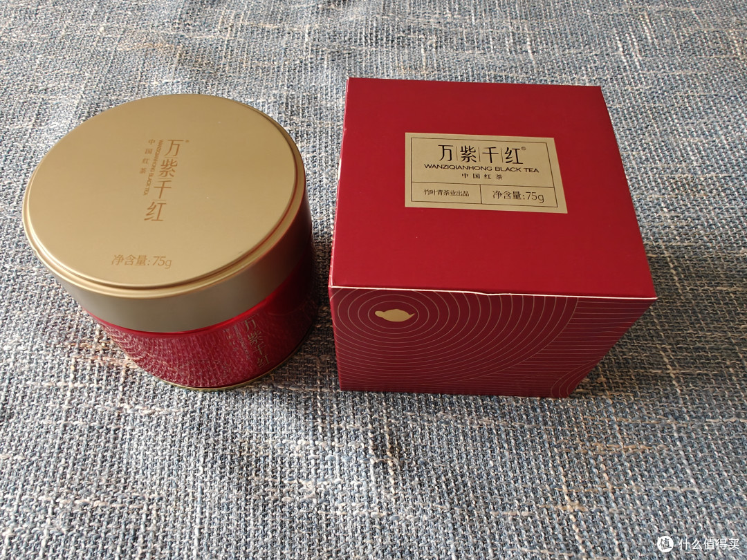 竹叶青万紫千红小红罐,香高味醇的口粮红茶